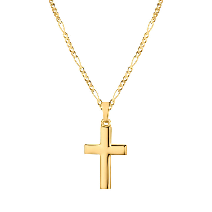 Polished Cross Necklace Pendant