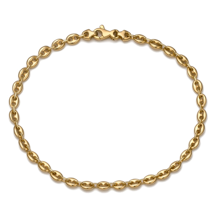 SCHIFFSANKER ARMBAND GOLDARMBAND 3,50MM 585 GOLD - IDENTIM®
