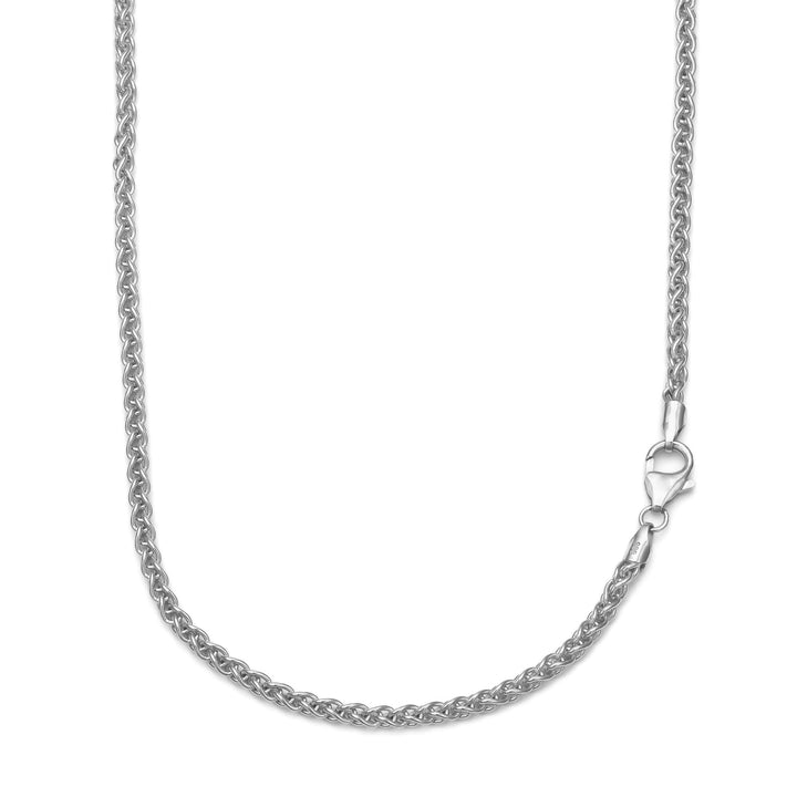BUTTON CHAIN GOLD CHAIN 3.00MM 585 WHITE GOLD - IDENTIM®
