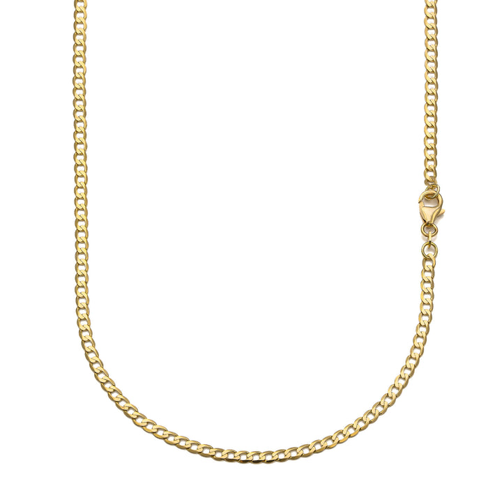 CURB CHAIN GOLD CHAIN 3,20MM 333 GOLD - IDENTIM®