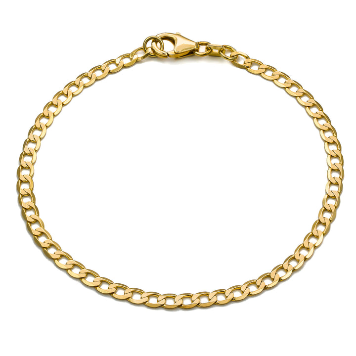ZŁOTA BRANSOLETKA PANCERNA 3,20 MM 333 ZŁOTO - IDENTIM®