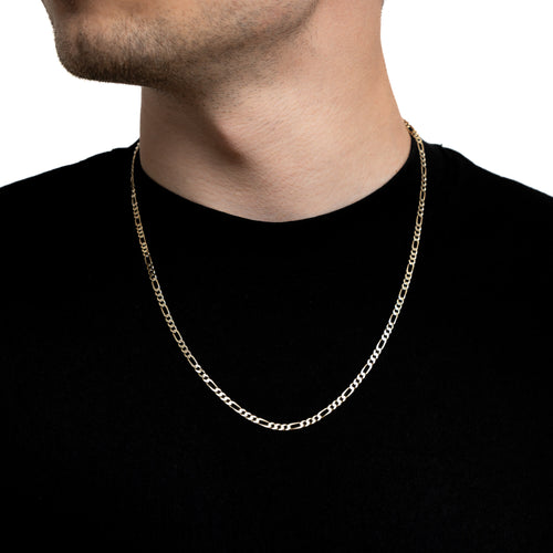 FIGAROKETTE GOLDKETTE 3,20MM 585 GOLD - IDENTIM®