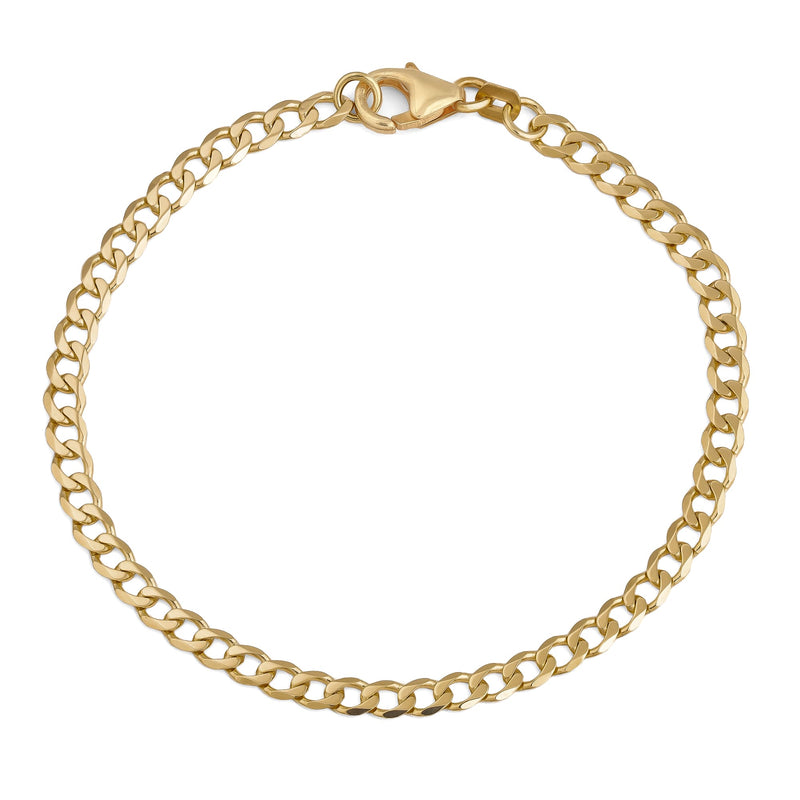 PANZER ARMBAND GOLDARMBAND 4,00MM 585 GOLD