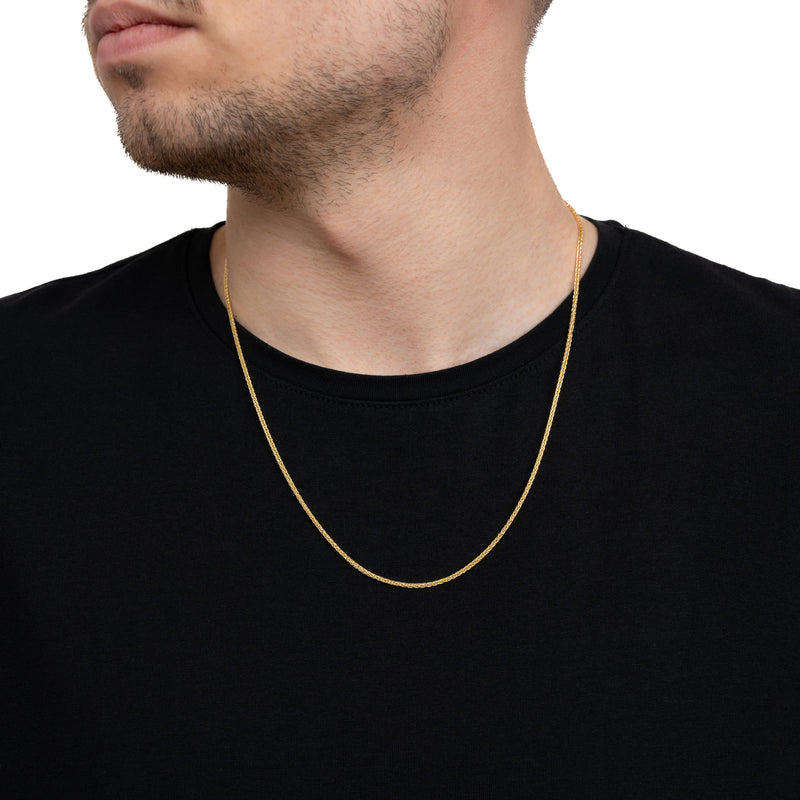 ZOPFKETTE GOLDKETTE 1,70MM 585 GOLD