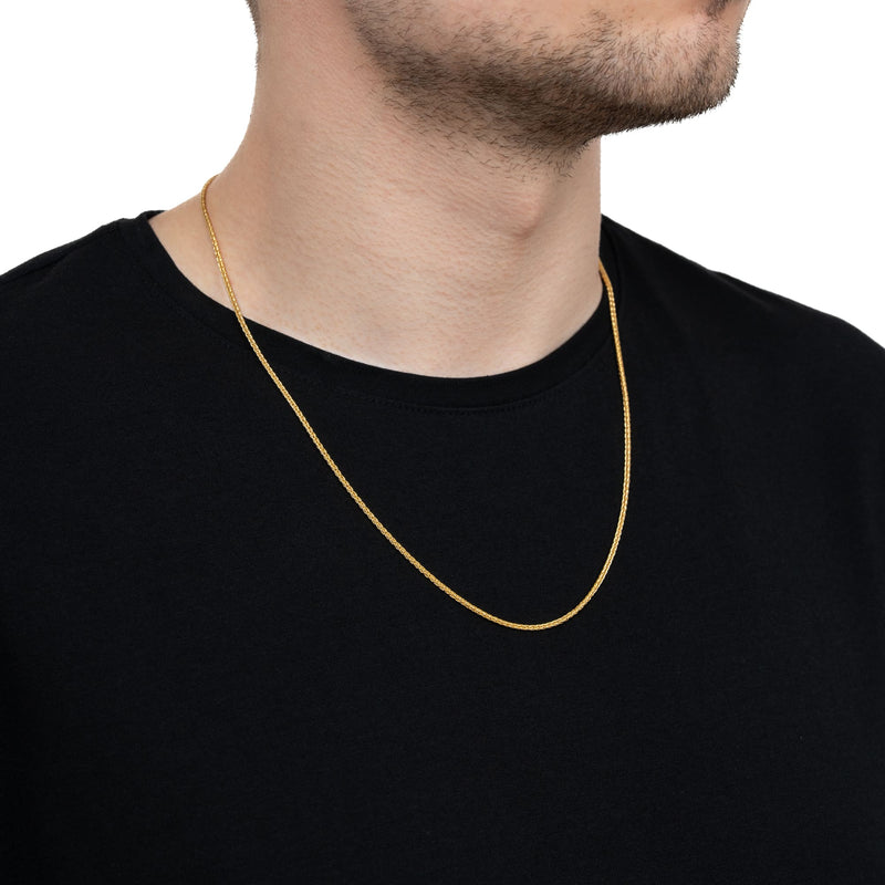 ZOPFKETTE GOLDKETTE 1,70MM 585 GOLD