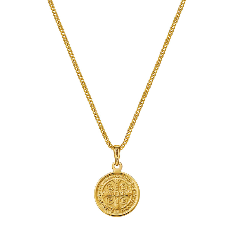 BENEDICTUS HALSKETTE 585 GOLD