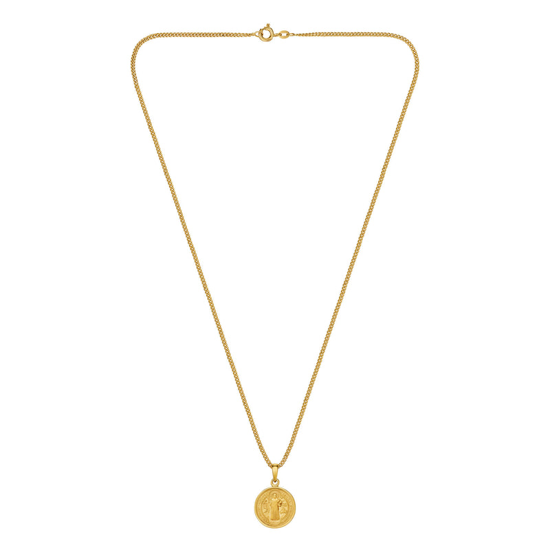 BENEDICTUS HALSKETTE 585 GOLD