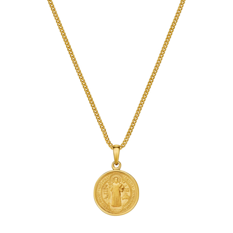 BENEDICTUS HALSKETTE 585 GOLD