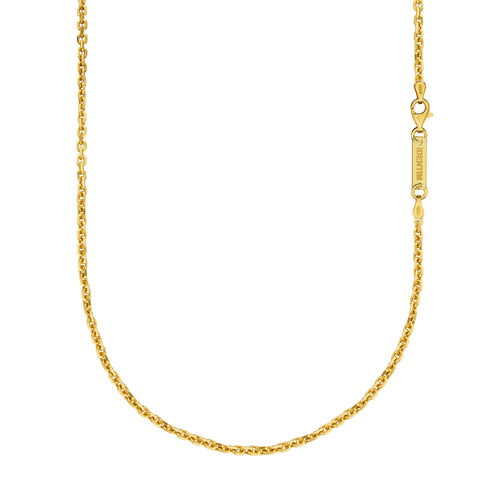 ERBSKETTE 925 SILBER 18 KARAT VERGOLDET 2,80MM - IDENTIM®