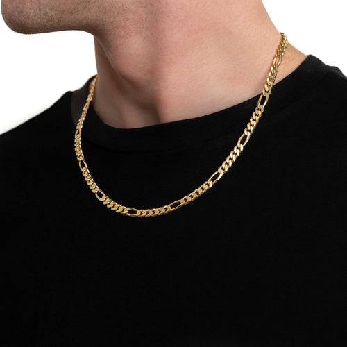 FIGAROKETTE GOLDKETTE 5,50MM 585 GOLD - IDENTIM®