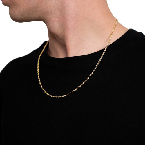 ANKERKETTE GOLDKETTE 2,70MM 750 GOLD - IDENTIM®