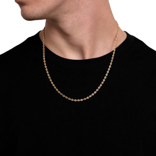 SCHIFFSANKERKETTE GOLDKETTE 3,50MM 585 GOLD - IDENTIM®