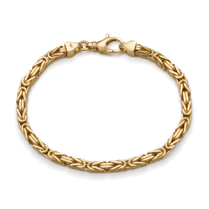 KÖNIGS ARMBAND GOLDARMBAND 4,00MM 750 GOLD - IDENTIM®