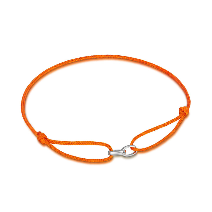 Glory Bracelet Orange Stoffarmband