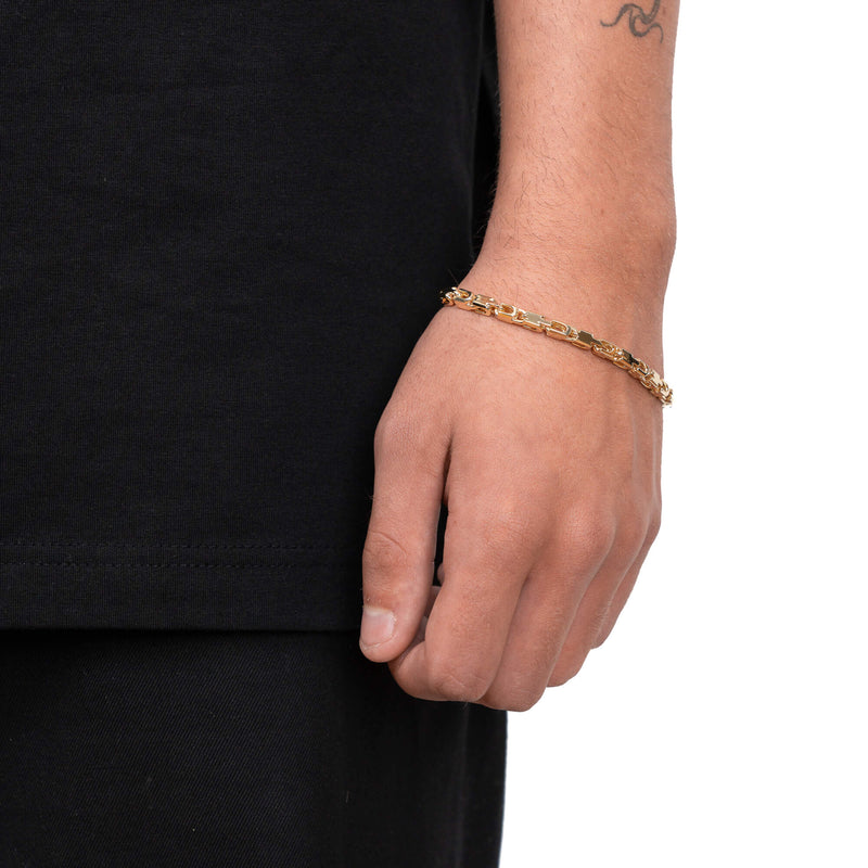 MONTE CARLO GOLDARMBAND 4,50MM 750 GOLD