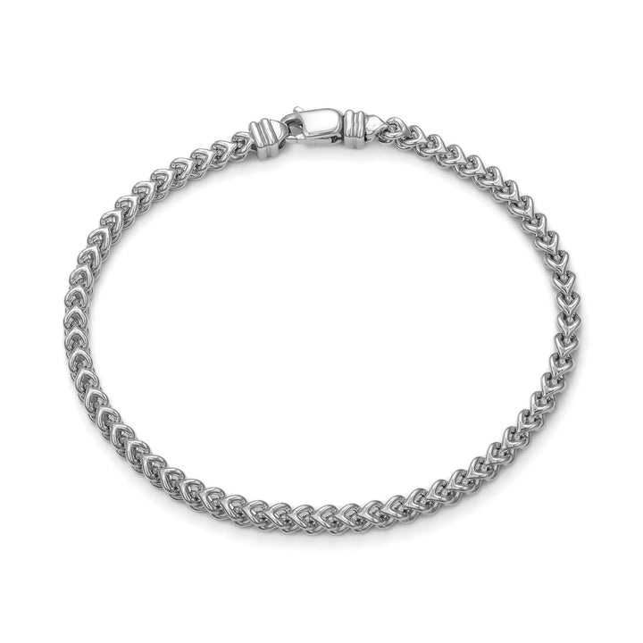 FRANCO ARMBAND GOLDARMBAND 3,50MM 750 WEIßGOLD - IDENTIM®
