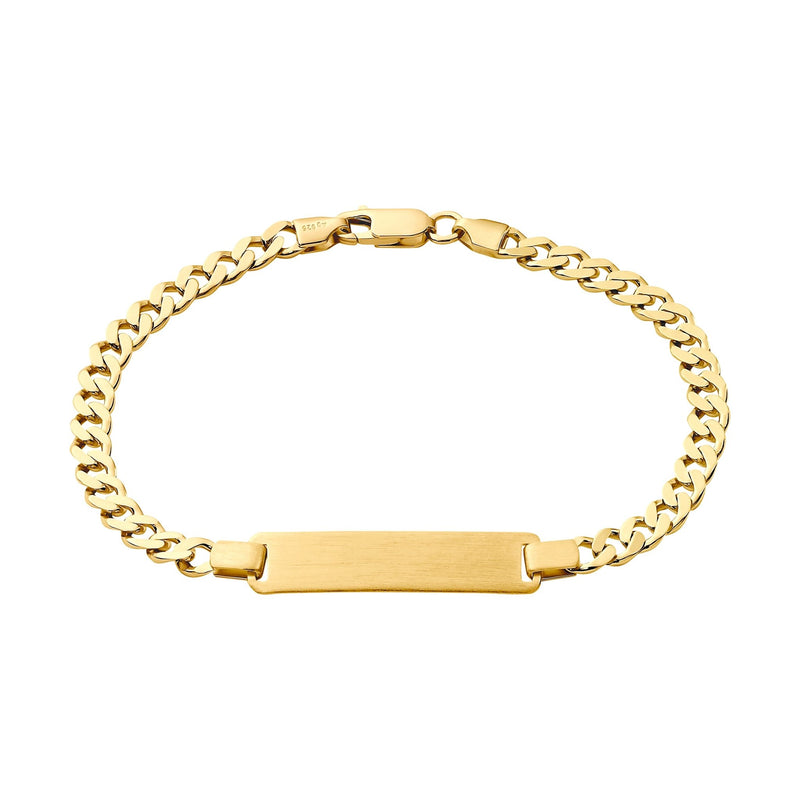 Gravurarmband Gravurplatte Panzer ID-Armband Mattiert