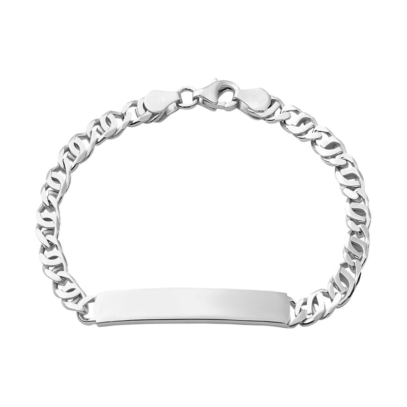 Gravurarmband Gravurplatte Tigerauge ID-Armband