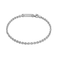 ERBSKETTE ARMBAND 925 SILBER RHODINIERT 2,80MM - IDENTIM®