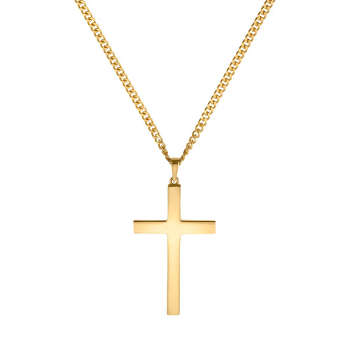 KRUIS MASSIEF COLLIER 333 GOUD