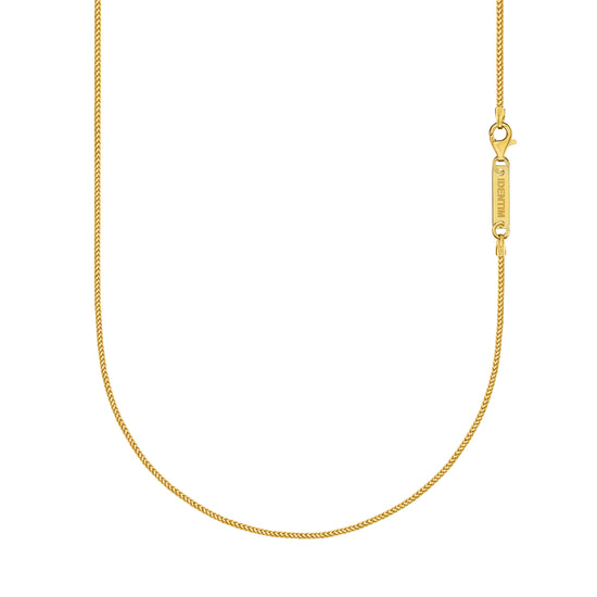 FRANCOKETTE 925 SILBER 18 KARAT VERGOLDET 1,60MM - IDENTIM®