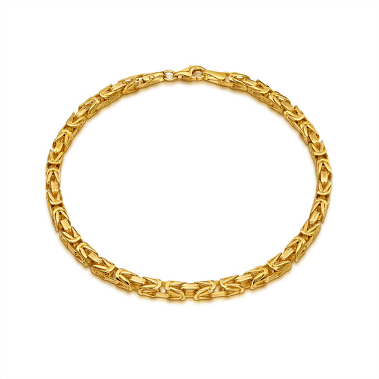 KING CHAIN BRACELET 333 GOLD 3,50MM - IDENTIM®