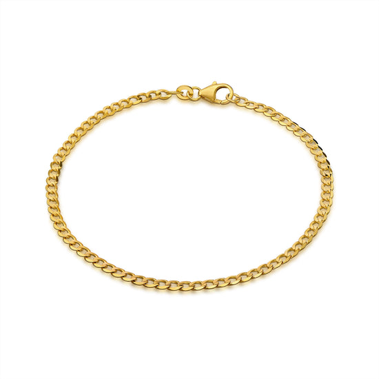 PANZER BRACELET GOLD BRACELET 2,60MM 333 GOLD - IDENTIM®