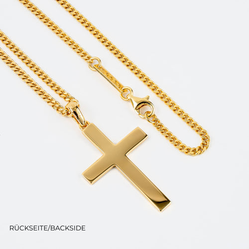 Kreuz Halskette Anhänger Emaile
