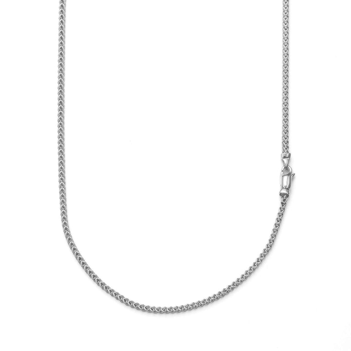 FRANCOKETTE GOLDKETTE 2,00MM 750 WEIßGOLD - IDENTIM®