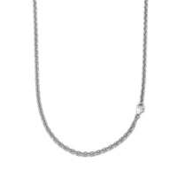 GOLD CHAIN 4.00MM 750 WHITE GOLD - IDENTIM®