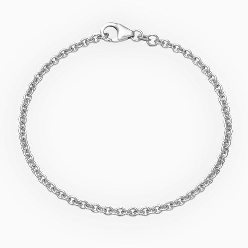 ANKER ARMBAND GOLDARMBAND 2,70MM 750 WEIßGOLD