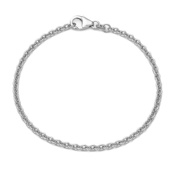 ANKER ARMBAND GOUD ARMBAND 2,70MM 585 WITGOUD