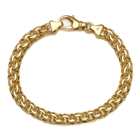 GARIBALDI BRACELET GOLD BRACELET 7,00MM 585 GOLD - IDENTIM®