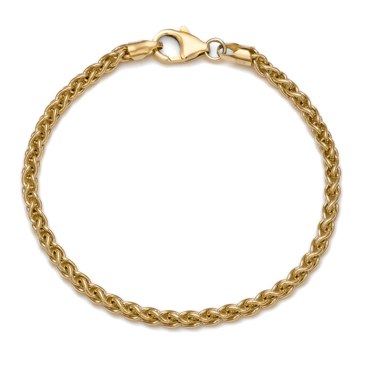ZOPF ARMBAND GOLDARMBAND 3,00MM 585 GOLD - IDENTIM®