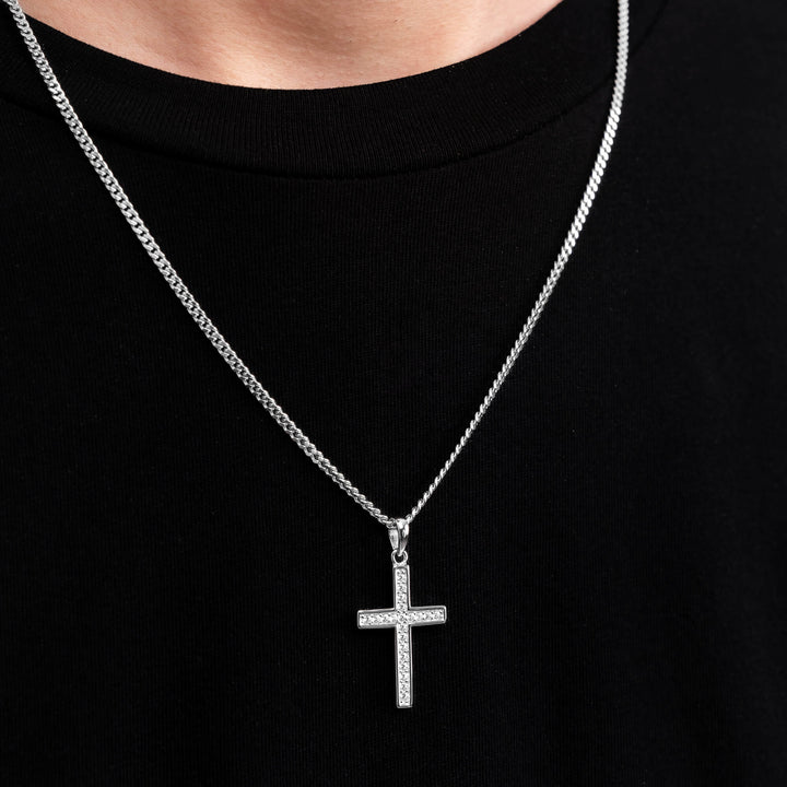 Kritz Ketting van fijn gedraaid touw, 3 mm, verzilverd staal, ketting Kritz Ketting van fijn gedraaid touw, 3 mm, verzilverd staal, ketting