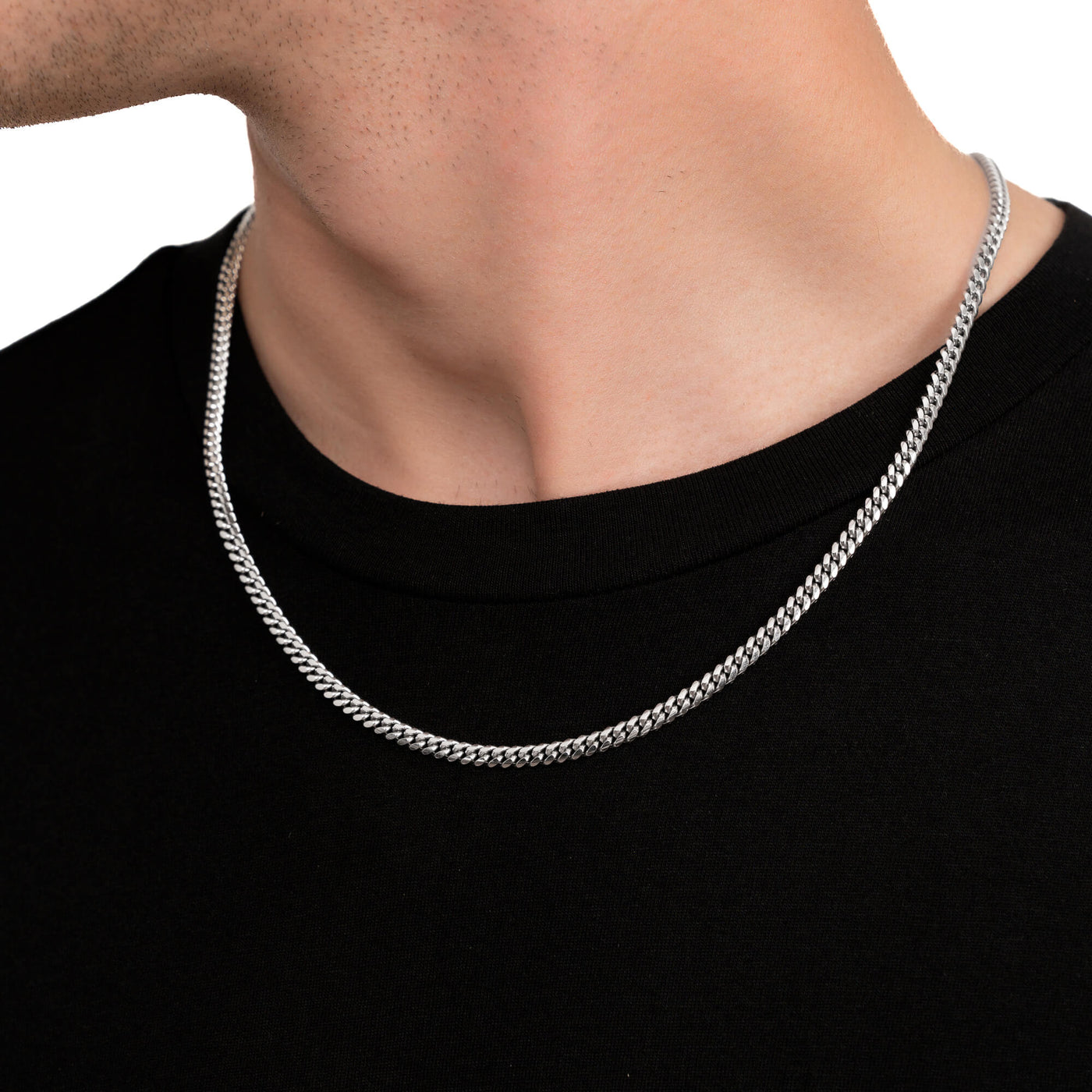 Aka Gioielli - Halsketting voor dames en heren, 925 sterling Aka Gioielli - Halsketting voor dames en heren, 925 sterling