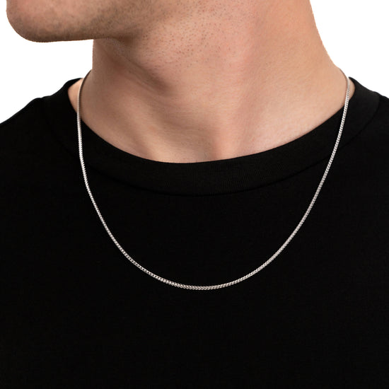 FRANCOCHAIN 925 SILVER RHODIUM-PLATED 1,60MM - IDENTIM®
