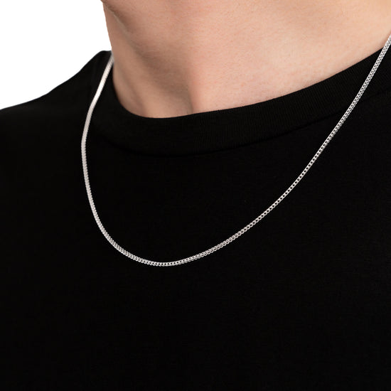 FRANCOCHAIN 925 SILVER RHODIUM-PLATED 1,60MM - IDENTIM®