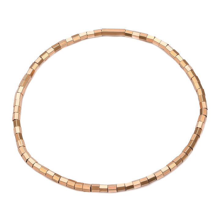Faceted Hexagon Bracelet (Elastic)