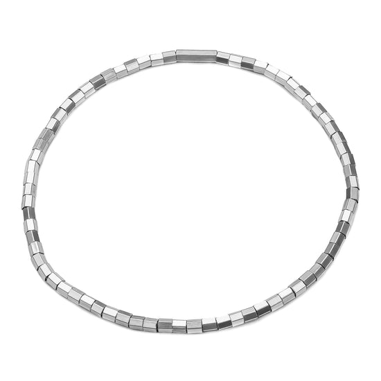 Faceted Hexagon Bracelet (Elastic)