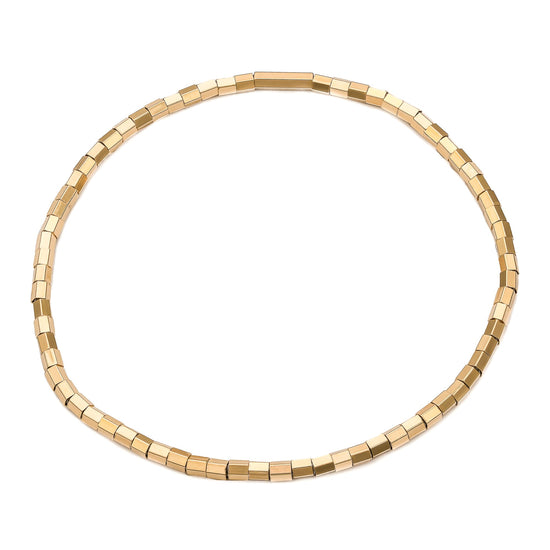 Faceted Hexagon Bracelet (Elastic)