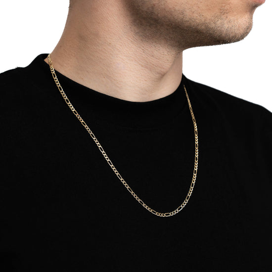 FIGAROKETTE GOLDKETTE 3,20MM 585 GOLD - IDENTIM®