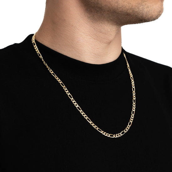 FIGAROKETTE GOLDKETTE 5,00MM 585 GOLD - IDENTIM®