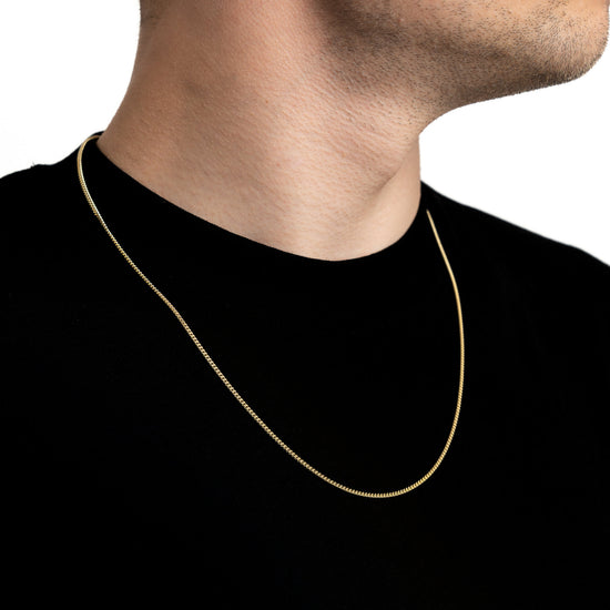 CURB CHAIN GOLD CHAIN 1,80MM 585 GOLD - IDENTIM®