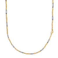 MONTE CARLO GOLD CHAIN 2.50MM 585 GOLD WHITE GOLD - IDENTIM®