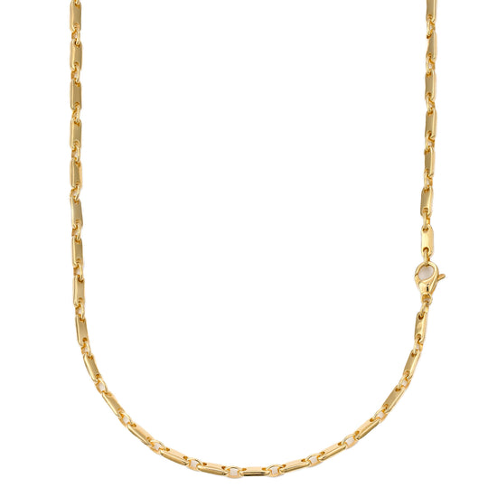PLATTENKETTE GOLDKETTE 3,00MM 585 GOLD - IDENTIM®