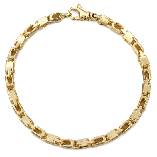 MONTE CARLO GOLD BRACELET 4,50MM 585 GOLD - IDENTIM®