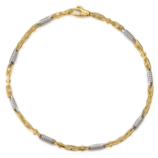 MONTE CARLO GOLD BRACELET 2,50MM 585 GOLD WHITE GOLD - IDENTIM®