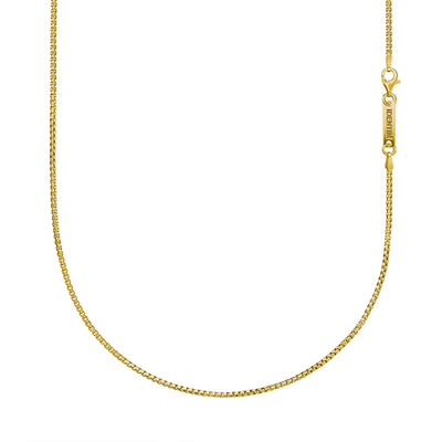 Venezianerkette 925 Silber 18 Karat Vergoldet 2,00mm