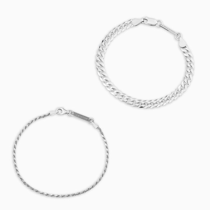 ARMBAND SET PANZER KORDEL SILBERARMBAND